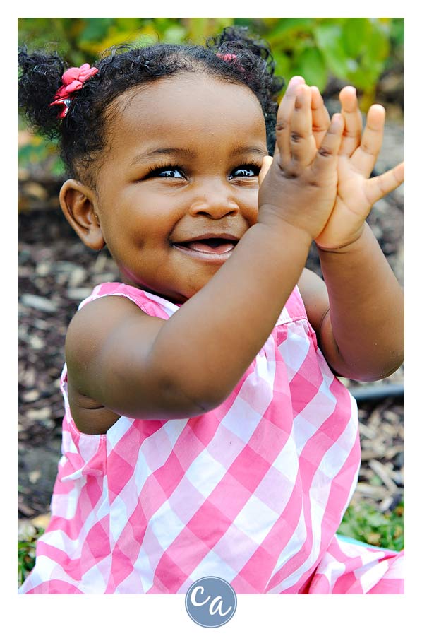 1 year old clapping