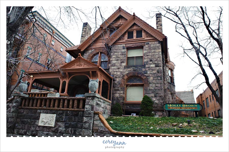 Exterior Molly Brown House in Denver Colorado