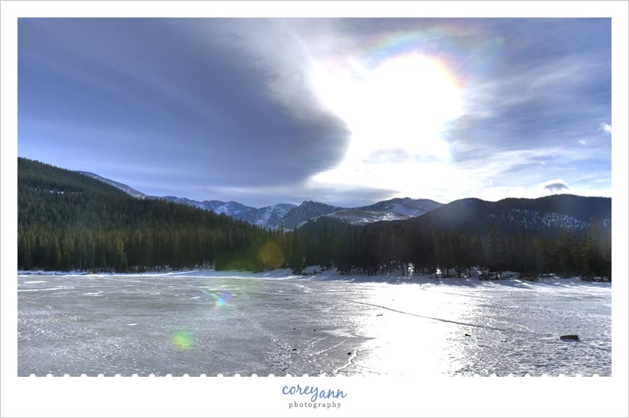 Echo Lake on Echo Mountain