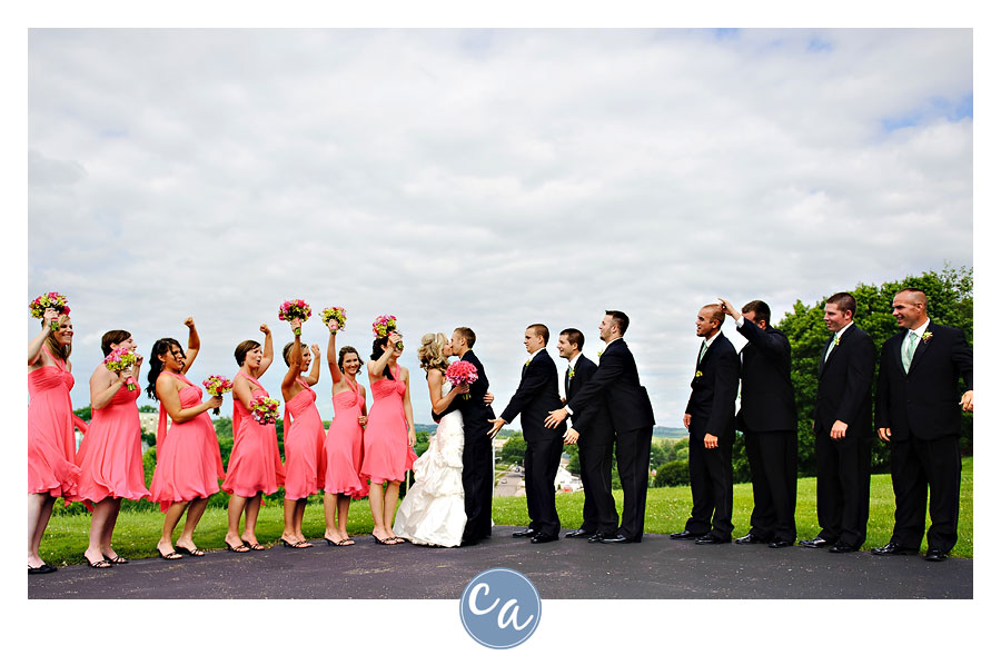 bridal party in sugarcreek ohio