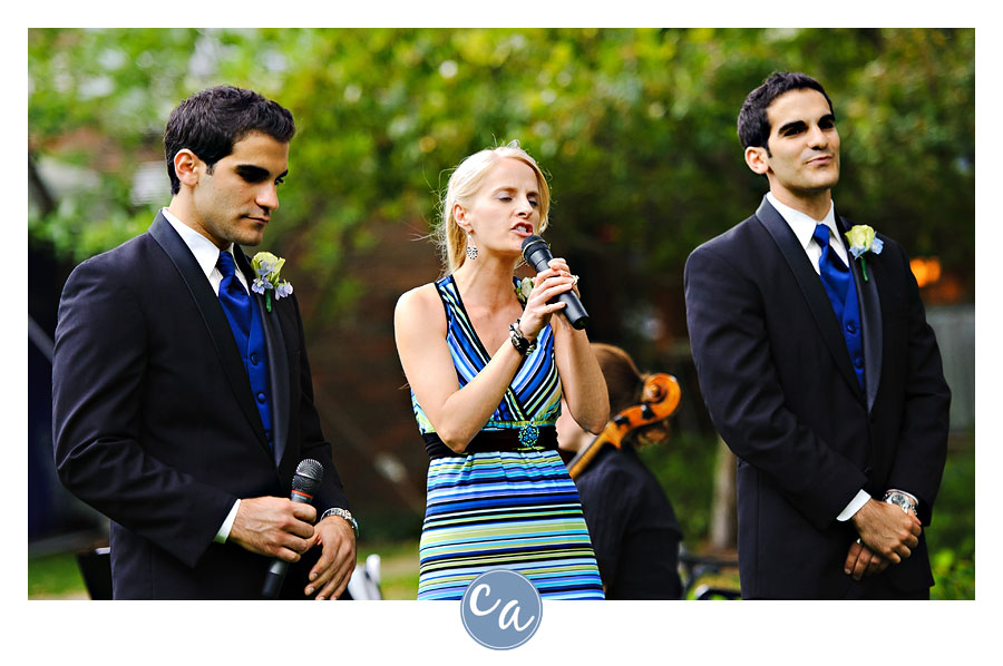 Singing during Ceremony