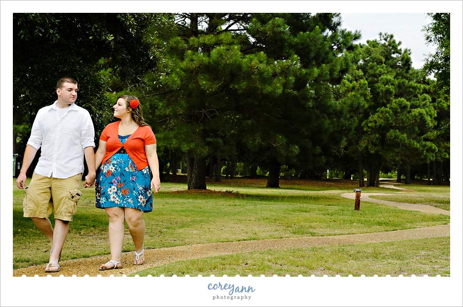 engagement session at whalehead club in corolla nc