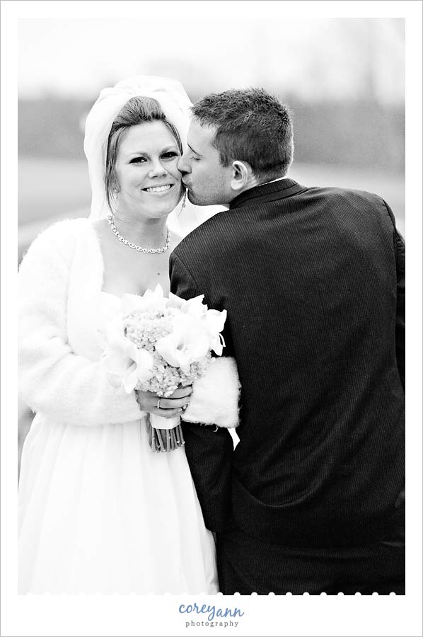 Joe & Marta's Wedding in Medina bride and groom at blue heron golf club in medina ohio