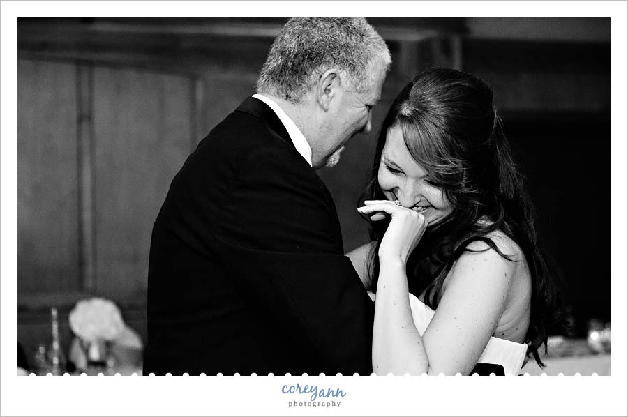 David and Kelli's Wedding bride and father dance
