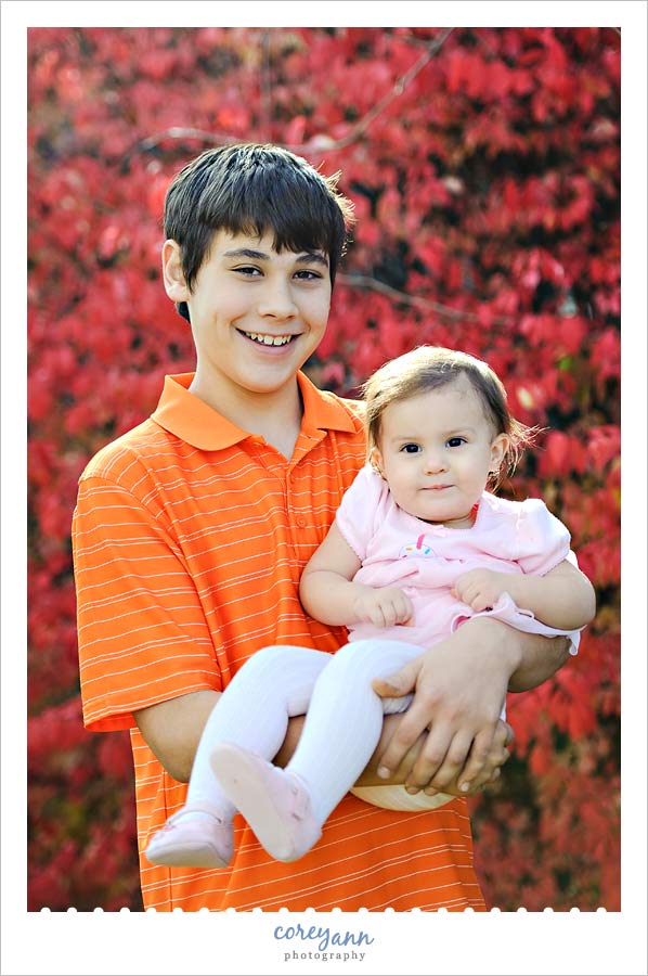 Miss Margaux | 1 Year brother and sister portrait