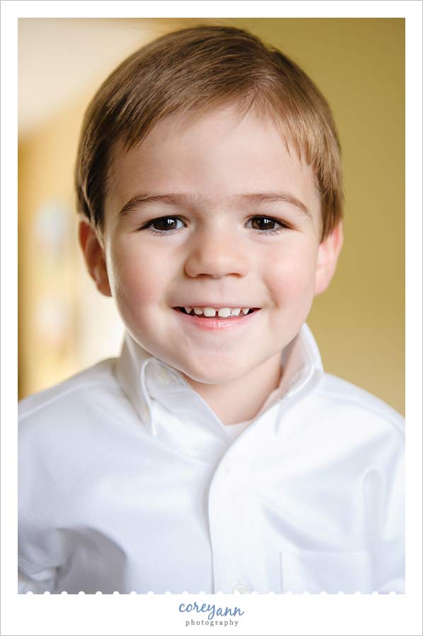 3 year old boy portrait session