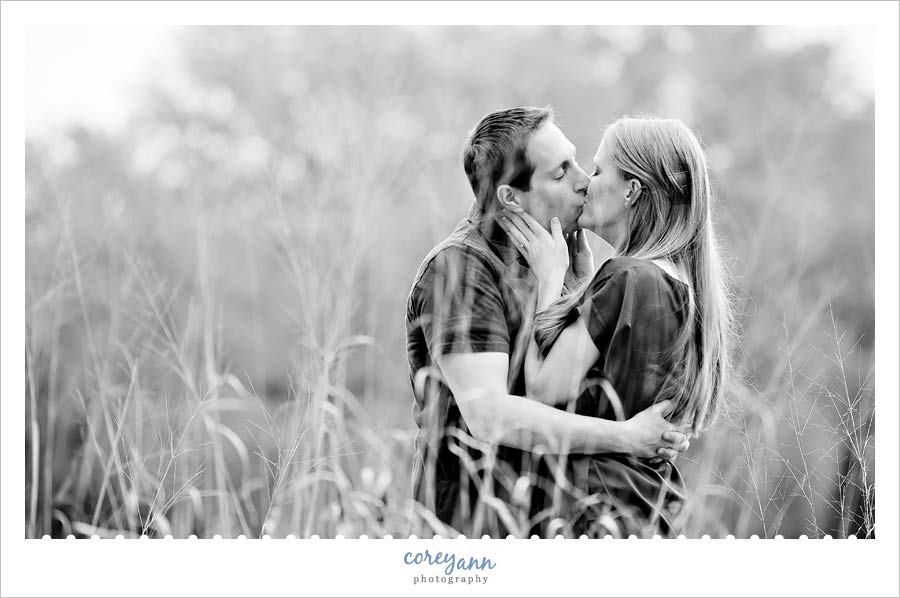Stephanie and Mark's Engagement Session engagement session at mentor headlands beach in mentor ohio
