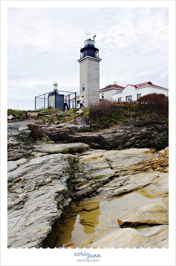 Beavertail Lighthouse in Jamestown Rhode Island