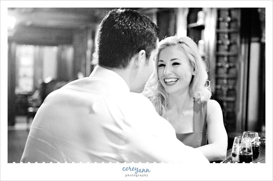 engagement session at the canton club in canton ohio