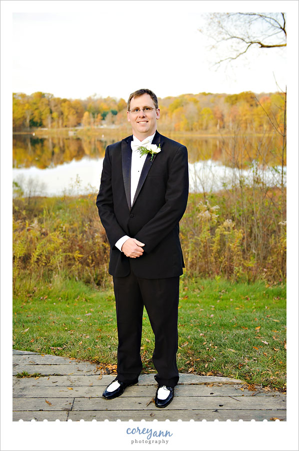 groom at punderson state park in Ohio