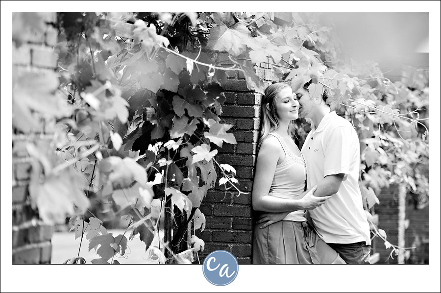 engagement session at stan hywet in akron ohio