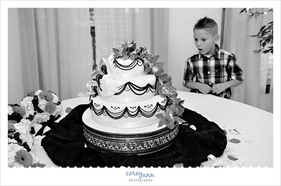 Wedding Cake by Maria's Cakes in Ohio