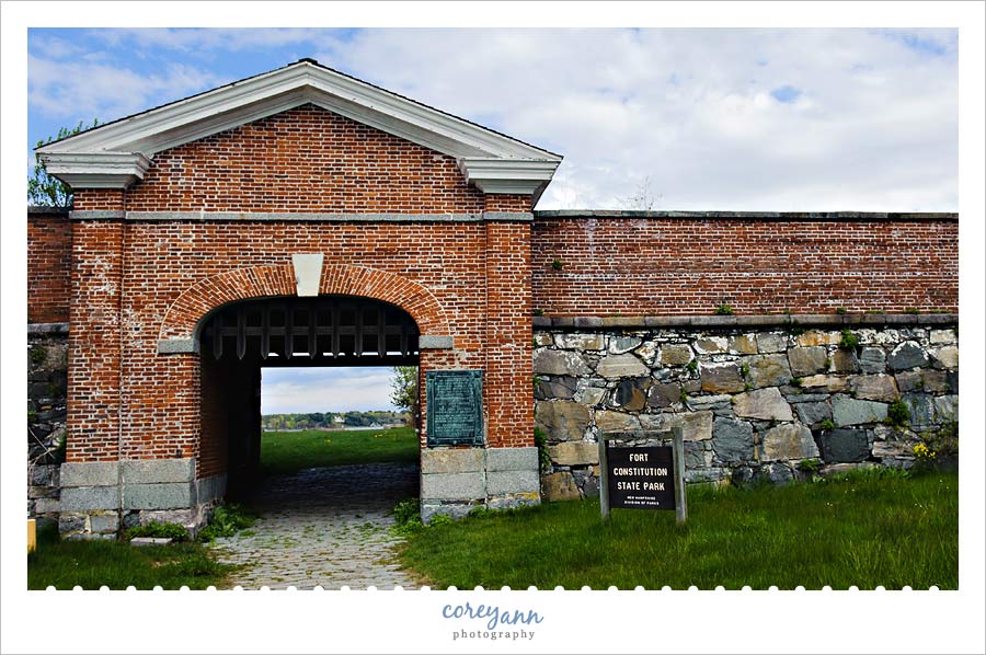 Fort Constitution in New Castle New Hampshire