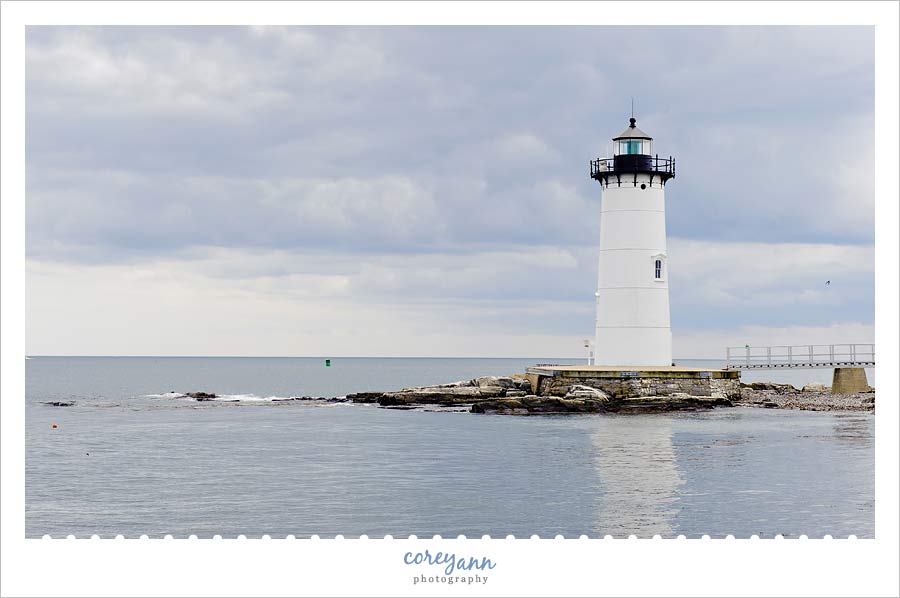 Portsmouth Harbor Lighthouse in New Castle New Hampshire