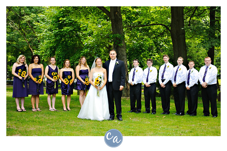 bridal party in mogadore ohio